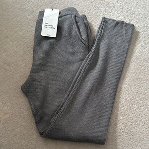 Zara Gray Ribbed Pants!